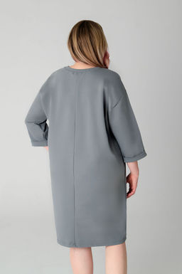 Арт. 8303 Платье 50-58 5 (шт) Цвет:серый - Калинка фото 2