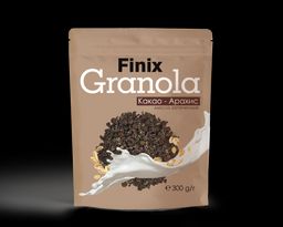 Finix Granola Какао-Арахис, 300 гр