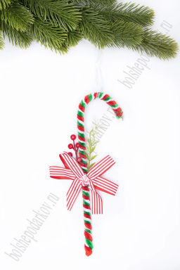 Новогодние украшения Леденец 23 см (SF-8009) №1 - Больше подарков фото 3