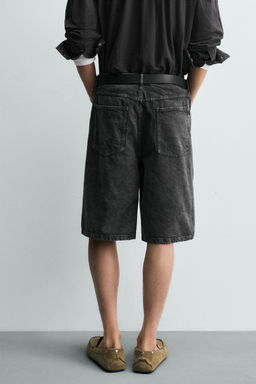 BERMUDA BAGGY FIT / Carb?n