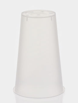 Стаканы одноразовые Bubble cup, набор 25 шт., 500 мл, d=9 см, h=13.6 см, пластик, матовые, прозрачные