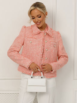 Жакет с бахромой