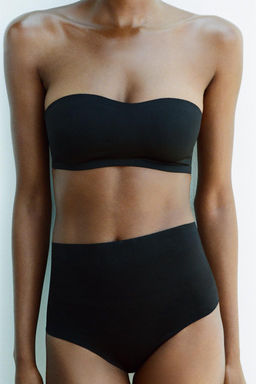 POLYAMIDE BLEND BANDEAU BRA - Zara фото 9