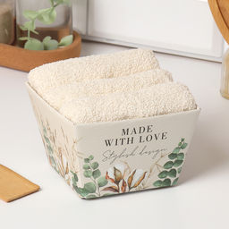 Набор полотенец Этель Made With love 35х50 см - 3 шт, 100% хл, махра 340 г/м2