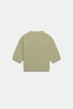 KNIT JUMPER WITH SHOULDER PADS - Zara фото 8