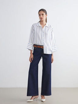 ?izgili Oversize Kad?n G?mlek