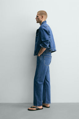JEANS STRAIGHT ANKLE FIT / Azul - Zara фото 4