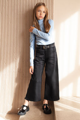 VILATTE / Водолазка из премиального хлопка с эластаном для девочек/мальчиков  фото 4