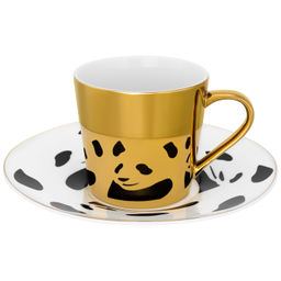 Чайная пара 2 пр. 250 мл 11*8,5*8 см "Панда", фарфор