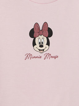 Minnie Mouse Bask?l? K?z ?ocuk Ti??rt