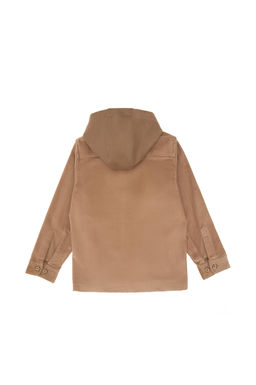 Рубашка светло-коричневого цвета с длинным рукавом для мальчика Неожиданная скидка в корзине - U.s. polo assn фото 2