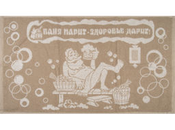 6с103.512ж2 Сауна (лен3) Полотенце махровое 50х90см