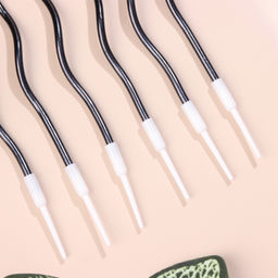 Набор свечей 6 шт. витые д/торта "Серпантин" коктейльные арт. 7597553