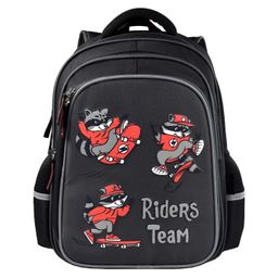 Рюкзак школьный арт.54121/ 16 ЕНОТЫ НА СКЕЙТАХ - Феникс+ фото 3