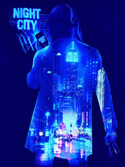 Футболка мужская Night City-3 - Good фото 8