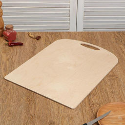 Доска разделочная и сервировочная деревянная Прямоугольник М, 50370,6 см