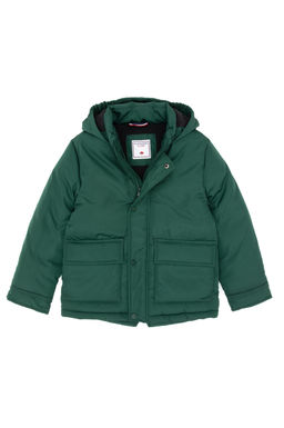 Erkek _ocuk Koyu Ye_il Kaban