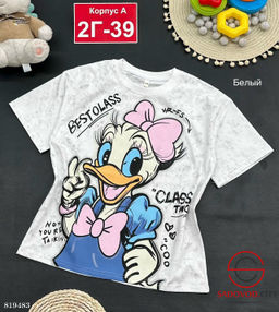 Футболка с рисунком для девочки