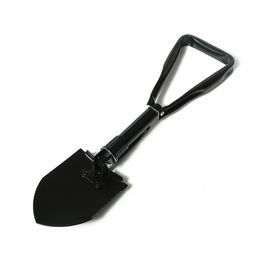 Лопата туристическая, L=47 см, складная, пилка, металлический черенок, с ручкой, в чехле, Greengo