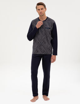 Lacivert Pijama Tak_m_ - Pierre cardin фото 4