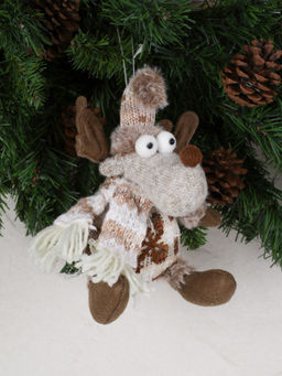 Новогоднее украшение Олень / D-BJ123 /уп 150/ - ГалеонТрейд фото 2