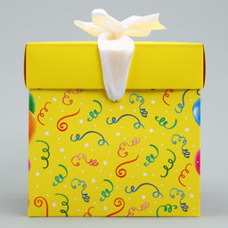 Цена за 2 шт. Коробка подарочная складная, упаковка, «С днем рождения», 15 х 15 х 15 см