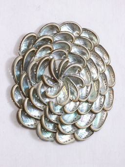 Панно «Композиция из ракушек», 45×3×45 см