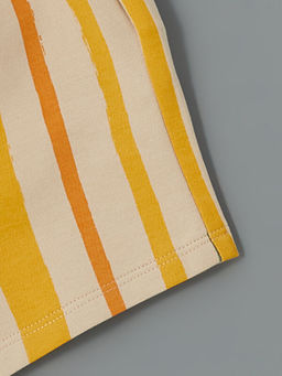 Beli Lastikli ?izgili Erkek Bebek ?ort