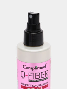 COMPLIMENT д/волос экспресс-кондиционер 200мл Q-FIBER Антистатик CERAMIDE COMPLEX