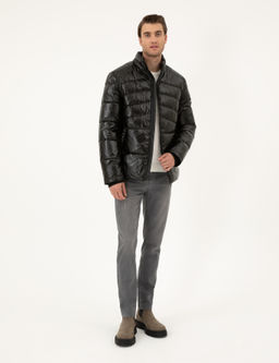 Siyah Parlak _i_me Mont - Pierre cardin фото 4