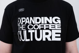 Футболка "Expanding the coffee culture" черная, размер L