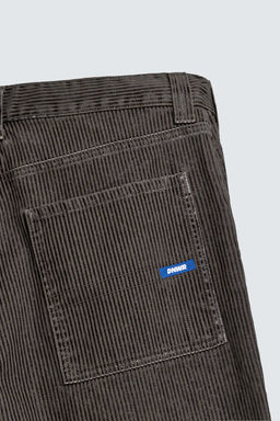 RELAXED FIT FLOCKED STRIPED TROUSERS - Zara фото 20