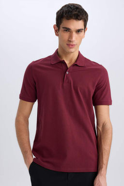 Regular Fit Basic Duz Pike Polo Tisort - Defacto фото 2
