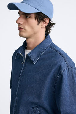 DENIM JACKET WITH ZIP - Zara фото 5