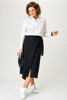 Костюм Aira Style 24119 Бело-черный