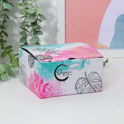 Кофейная пара Цветы, 140 мл - Дорого внимание фото 6