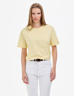 Limon Regular Fit V Yaka Basic Ti__rt