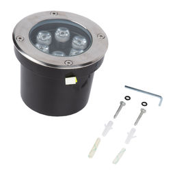 ULU-B11A-6W/2700K IP67 GREY Светильник светодиодный уличный. Архитектурный встраиваемый. Теплый белый свет (2700К). Корпус серый. TM Uniel.