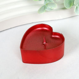 Свеча 25 штук Сердце / M-2505 /уп 24/48/глиттер - Галеонтрейд фото 8