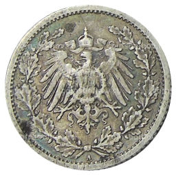 1/2 марки 1906 года A Германия