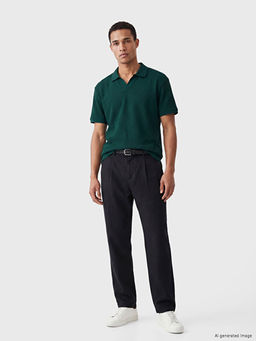 Polo Yaka Pike Erkek Ti??rt