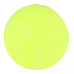 Игрушка для собаки Мяч теннис д6,5см, с пищалкой, ПВХ, цвета микс (оранжевый, салатовый, розовый), Пэт тойс (Pet toys) (Китай)  фото 3