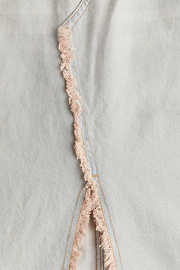 Falda denim con acabado desflecado - H&m фото 6