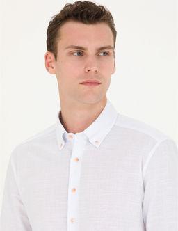 A__k Ye_il Regular Fit Uzun Kollu G_mlek - Pierre cardin фото 3