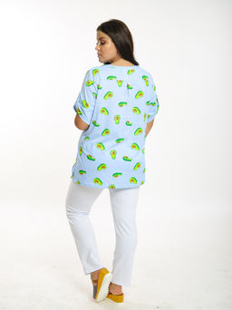 755/1 Футболка "голубой"