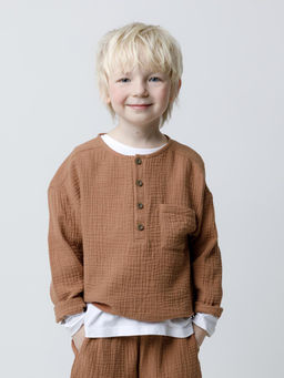 ТК 33012/ириска рубашка дет