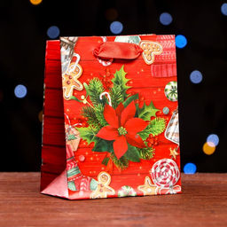 Цена за 12 шт. Пакет ламинированный Цветок 11,5 х 14,5 х 6 см - Simaland фото 5