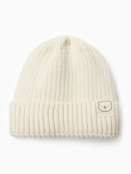 Шапка детская «Крошка Я», размер 44-46 см, молочная
