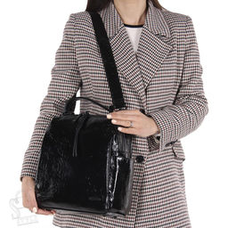 Рюкзак женский 9223L black Velina Fabbiano-Safenta