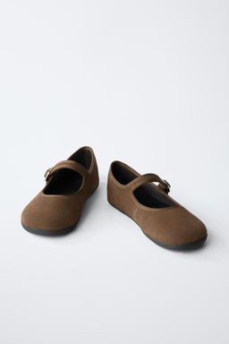 BAILARINA BAREFOOT PIEL / Marr?n - Zara фото 7